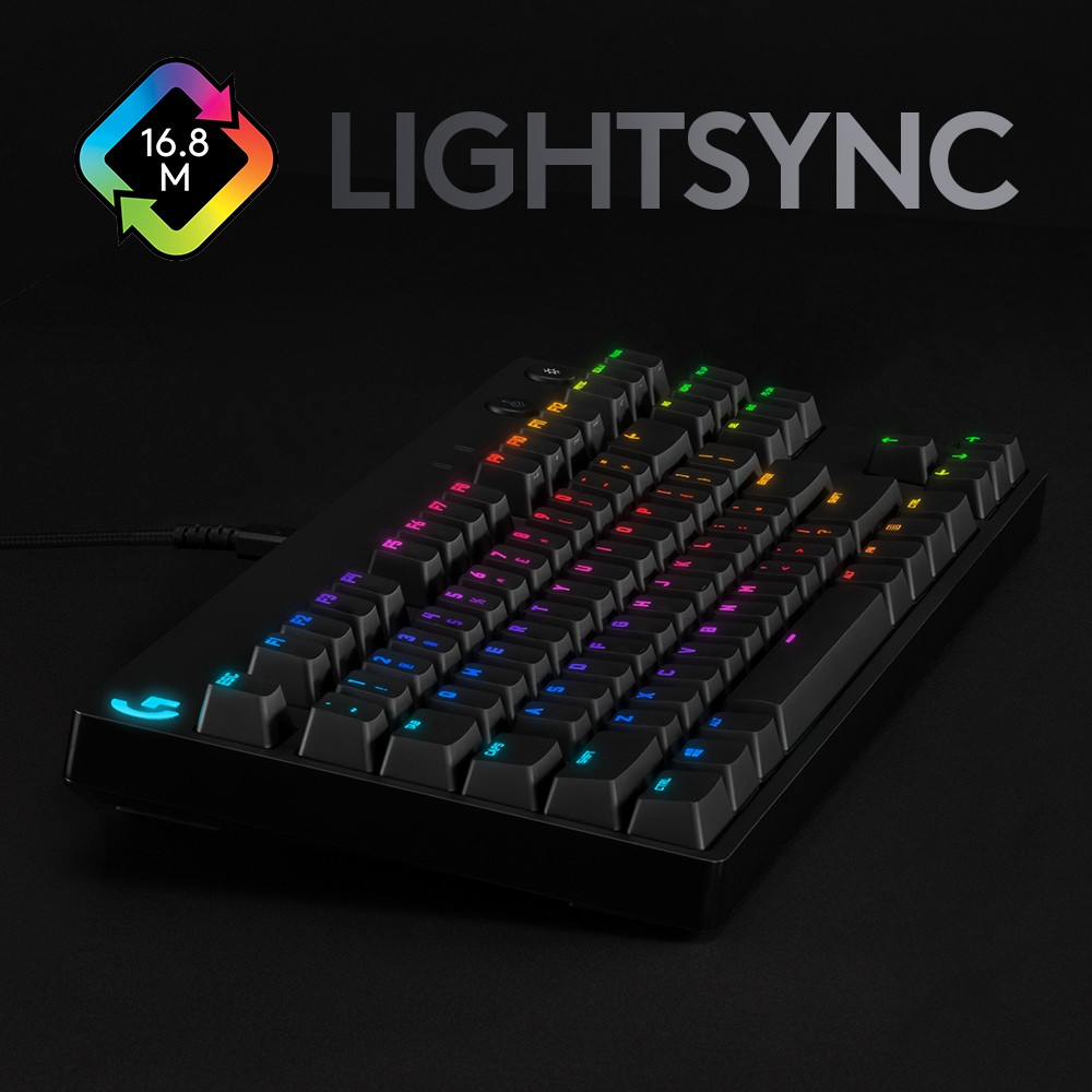 Tastierë Gaming Logitech G Pro Mekanike Wired / QWERTY - Zezë - Figura 5