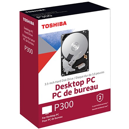 HDD e Brendshme 6TB Toshiba P300 5400RPM 128MB - Figura 3