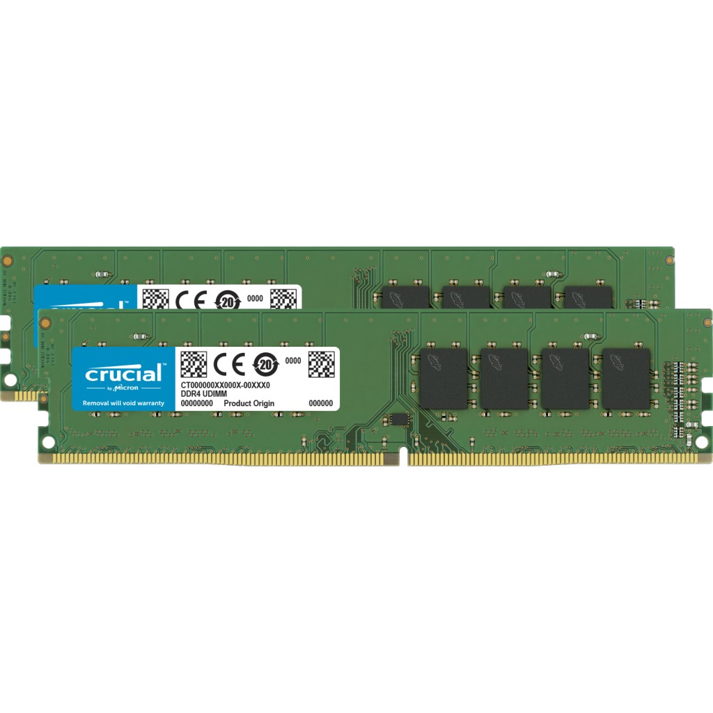 DDR4 3200 32GB KIT Crucial 16GBx2 - RAM Memorie