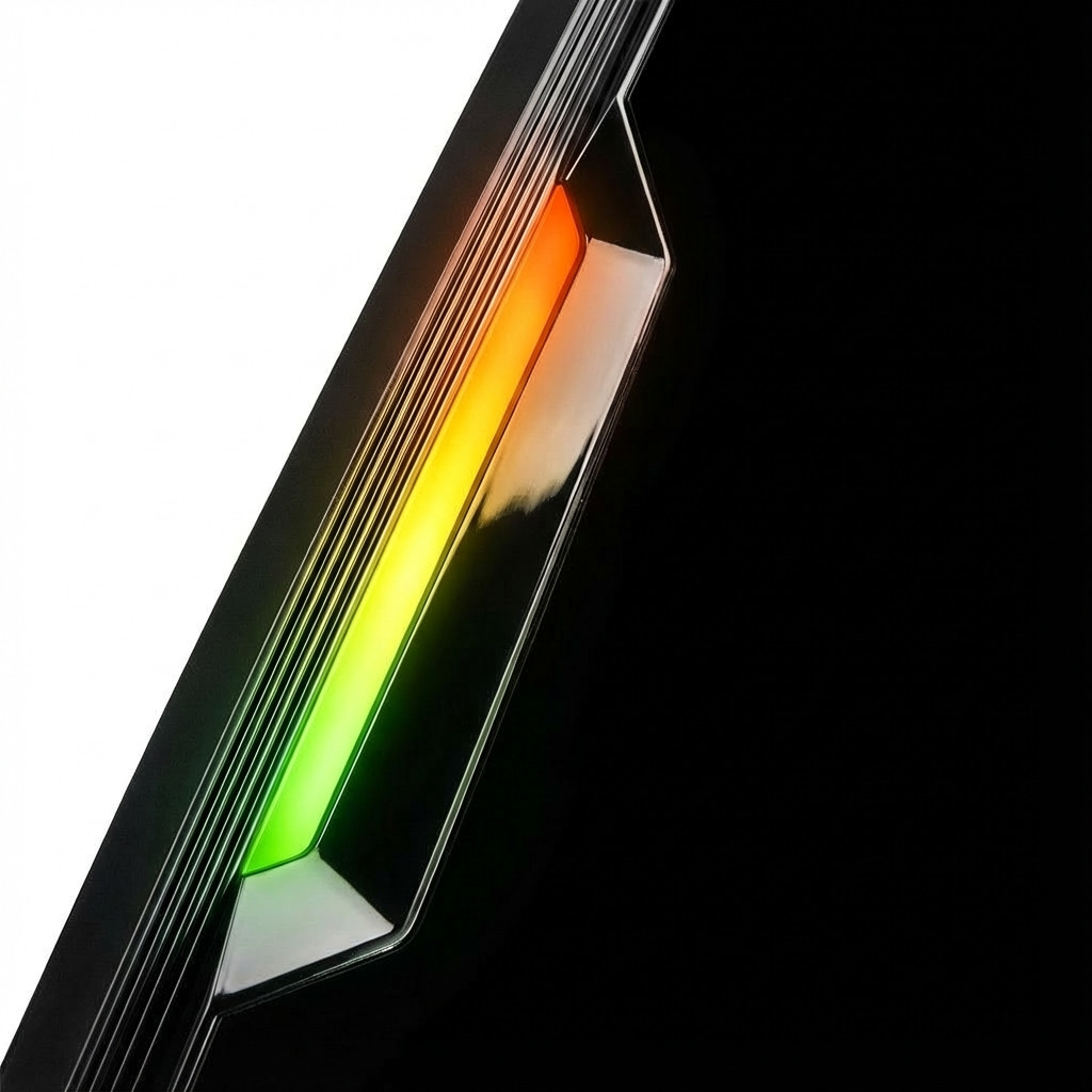 Kasë Midi Inter-Tech B-42 RGB - Zezë - Figura 3