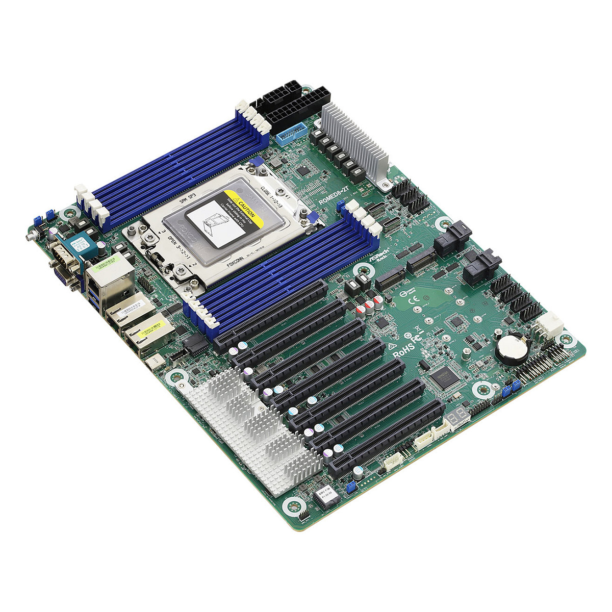 Pllakë Amë Server ASRock Rack ROMED8-2T / Socket SP3 / EEB / AMD EPYC 7000 / DDR4 - Figura 2