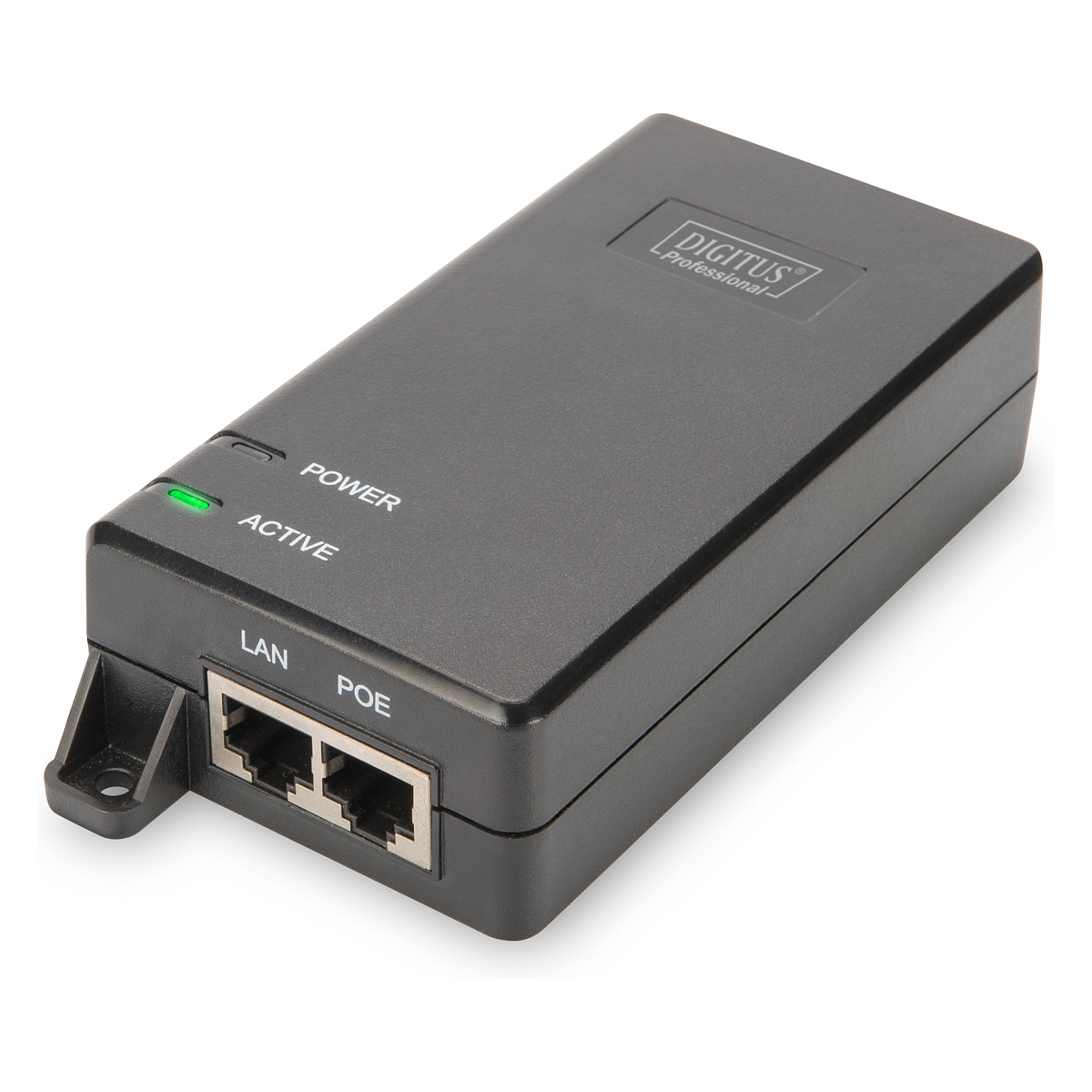 DIGITUS PoE+ Injector DN-95103-2 30W Gigabit Ethernet IEEE 802.3at