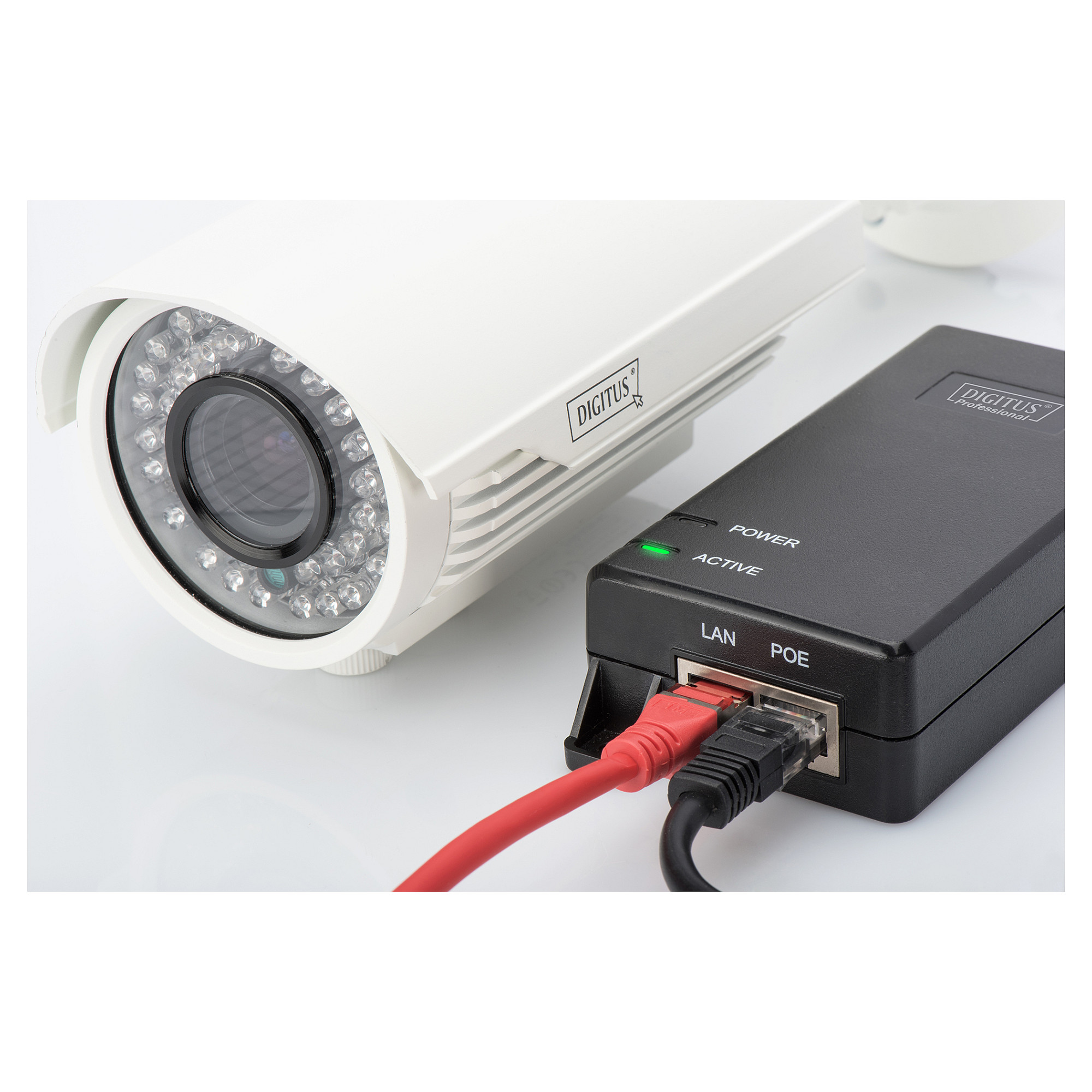 DIGITUS PoE+ Injector DN-95103-2 30W Gigabit Ethernet IEEE 802.3at - Figura 2