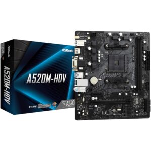 Pllakë Amë AM4 ASRock A520M-HDV mATX