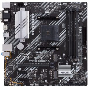 Pllakë Amë ASUS PRIME B550M-A AM4 B550/HDMI-DVI-VGA/M.2/µATX