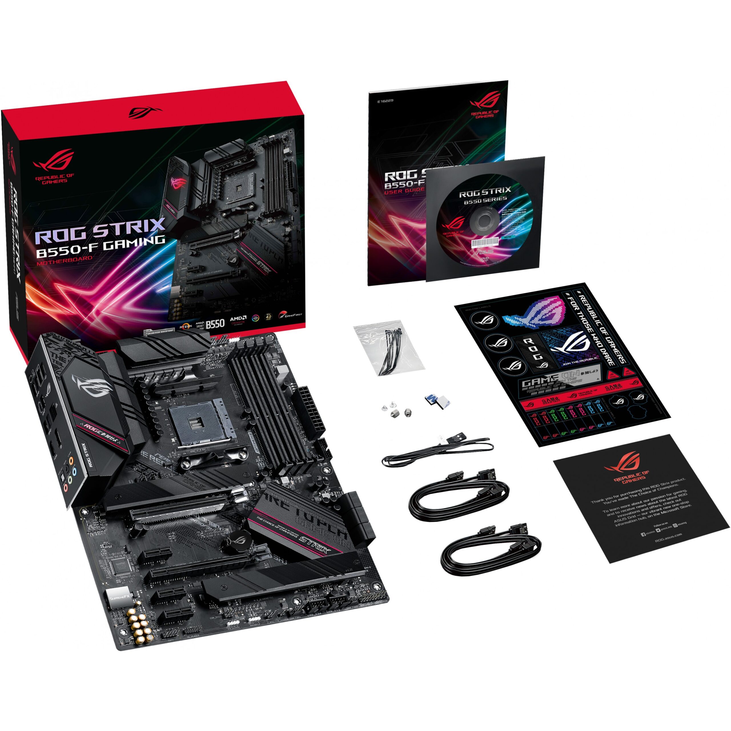 Pllakë amë AMD AM4 ASUS ROG STRIX B550-F GAMING - Figura 4