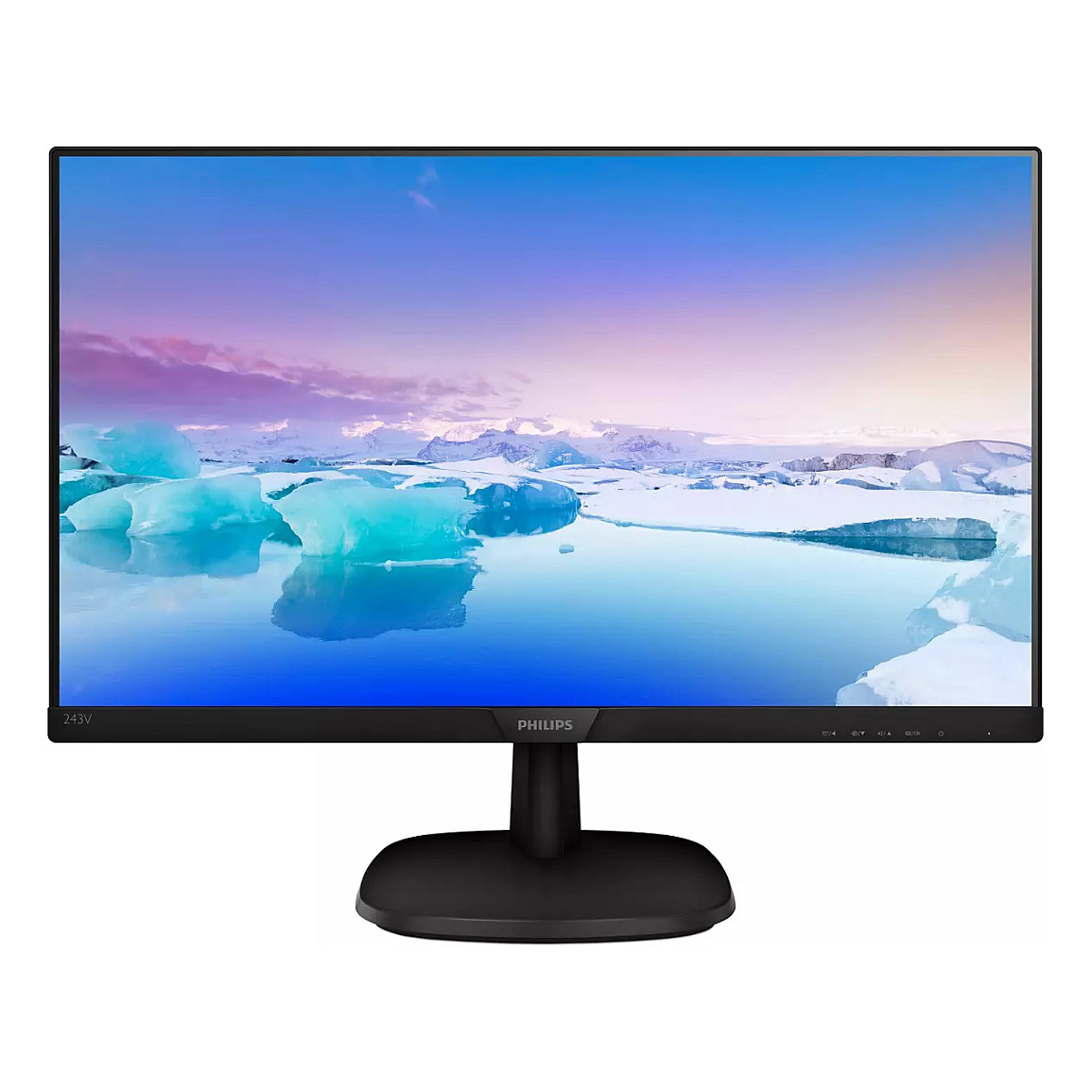 Monitor Philips V-Line 243V7QJABF / 24' / Full HD IPS LED / 75Hz / 4ms / VGA+HDMI+DisplayPort - Zezë - Figura 5