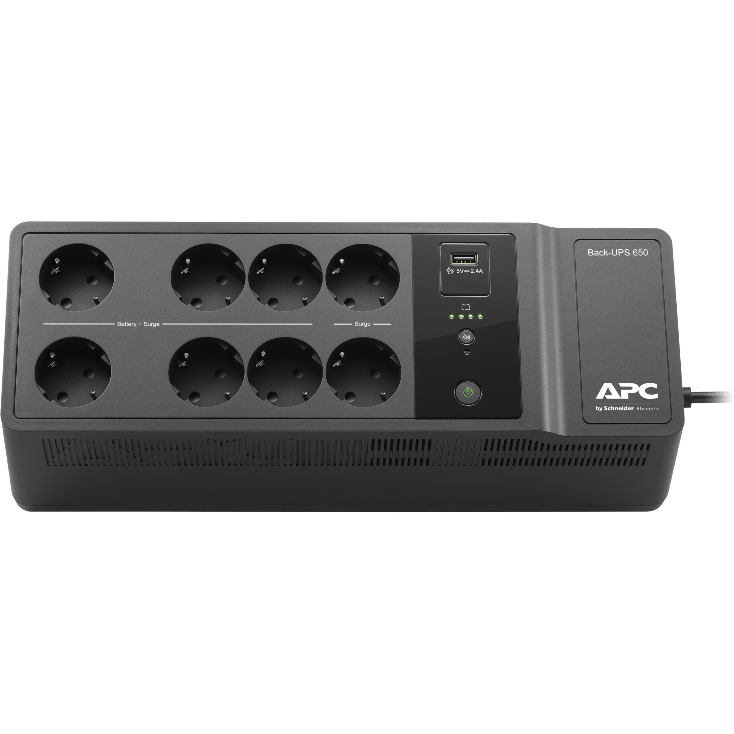 APC BE650G2-GR Back-UPS 650VA / 400W – Line-Interactive UPS with AVR, 8x Schuko & USB Port - Figura 2