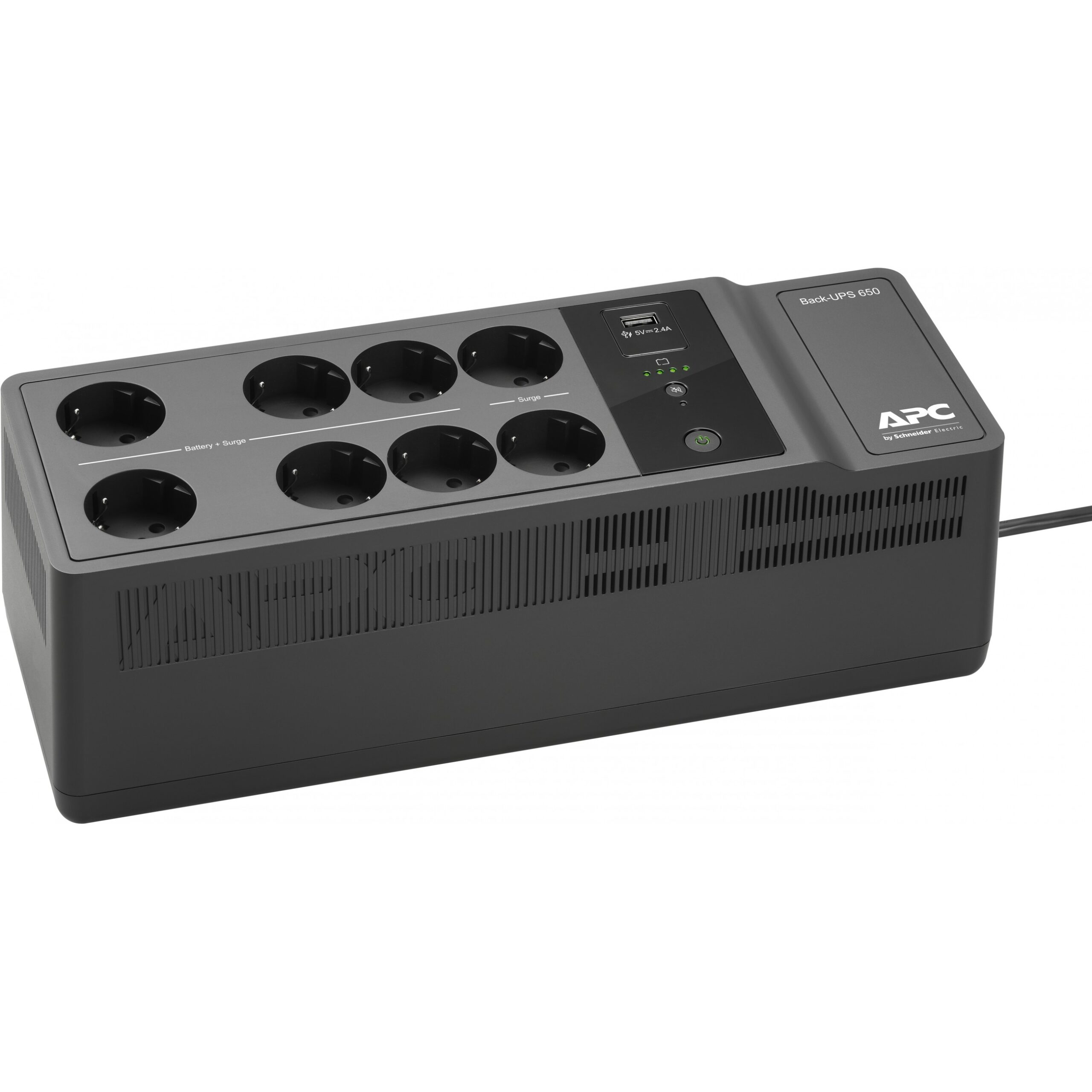 APC BE650G2-GR Back-UPS 650VA / 400W – Line-Interactive UPS with AVR, 8x Schuko & USB Port - Figura 3