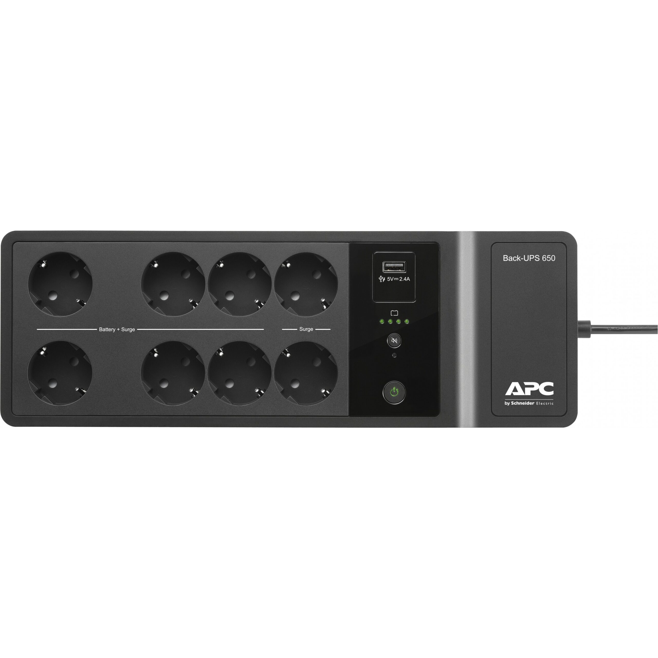 APC BE650G2-GR Back-UPS 650VA / 400W – Line-Interactive UPS with AVR, 8x Schuko & USB Port - Figura 4