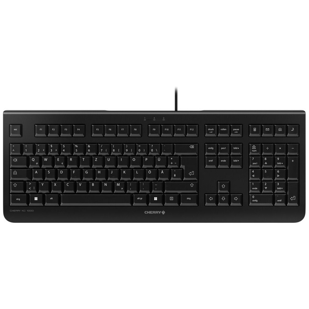 Tastierë me kabllo Cherry KC 1000 / AZERTY Belg - Zezë - Figura 5