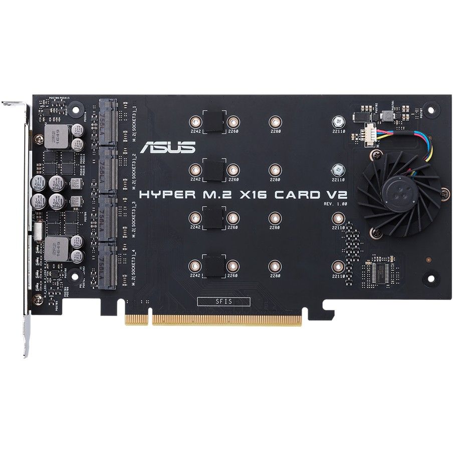 ASUS Hyper M.2 X16 Card V2 / PCIe Expansion Card - Figura 2