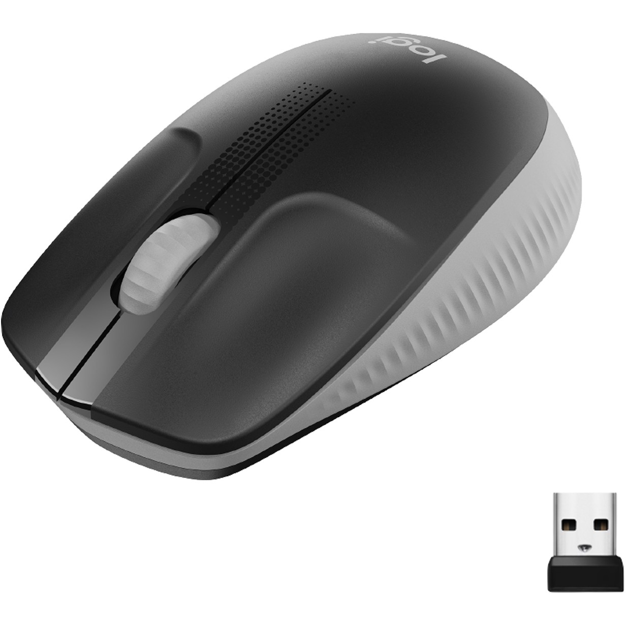Maus Logitech M190 optisch wireless Grey - Figura 2