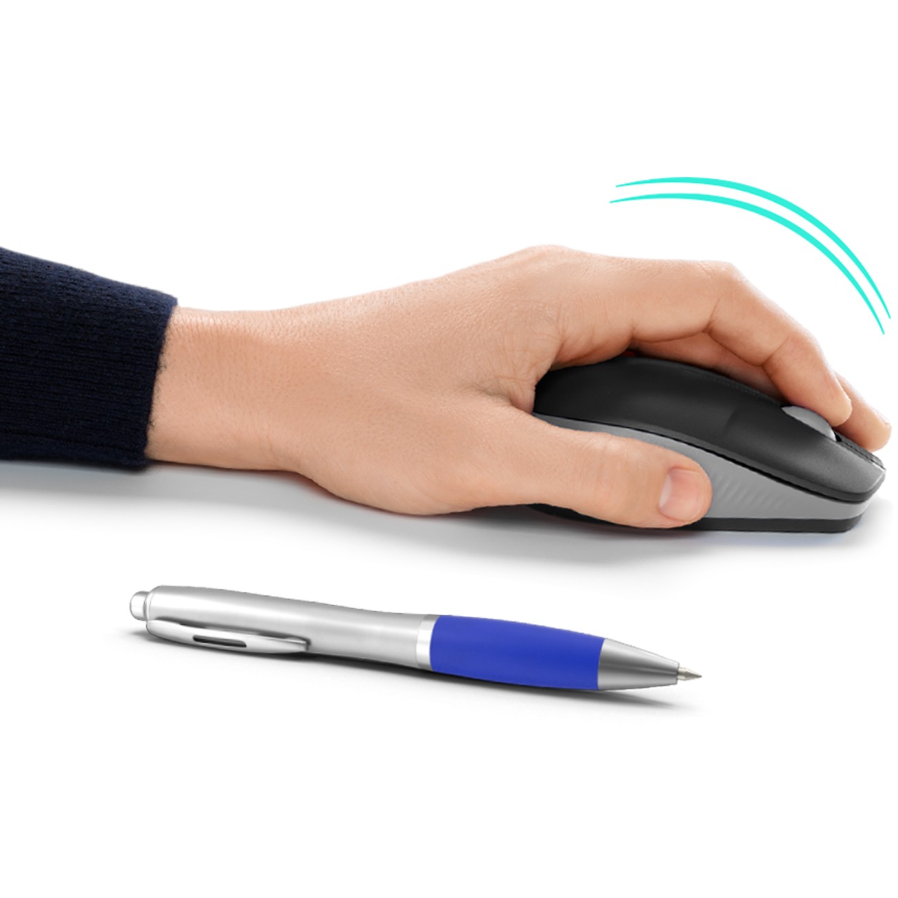 Maus Logitech M190 optisch wireless Grey - Figura 3