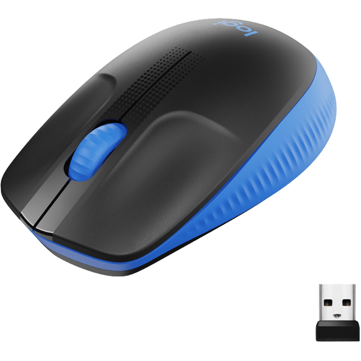 Maus Logitech M190 optisch wireless Blue