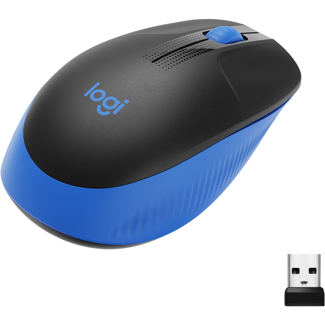 Maus Logitech M190 optisch wireless Blue - Figura 2