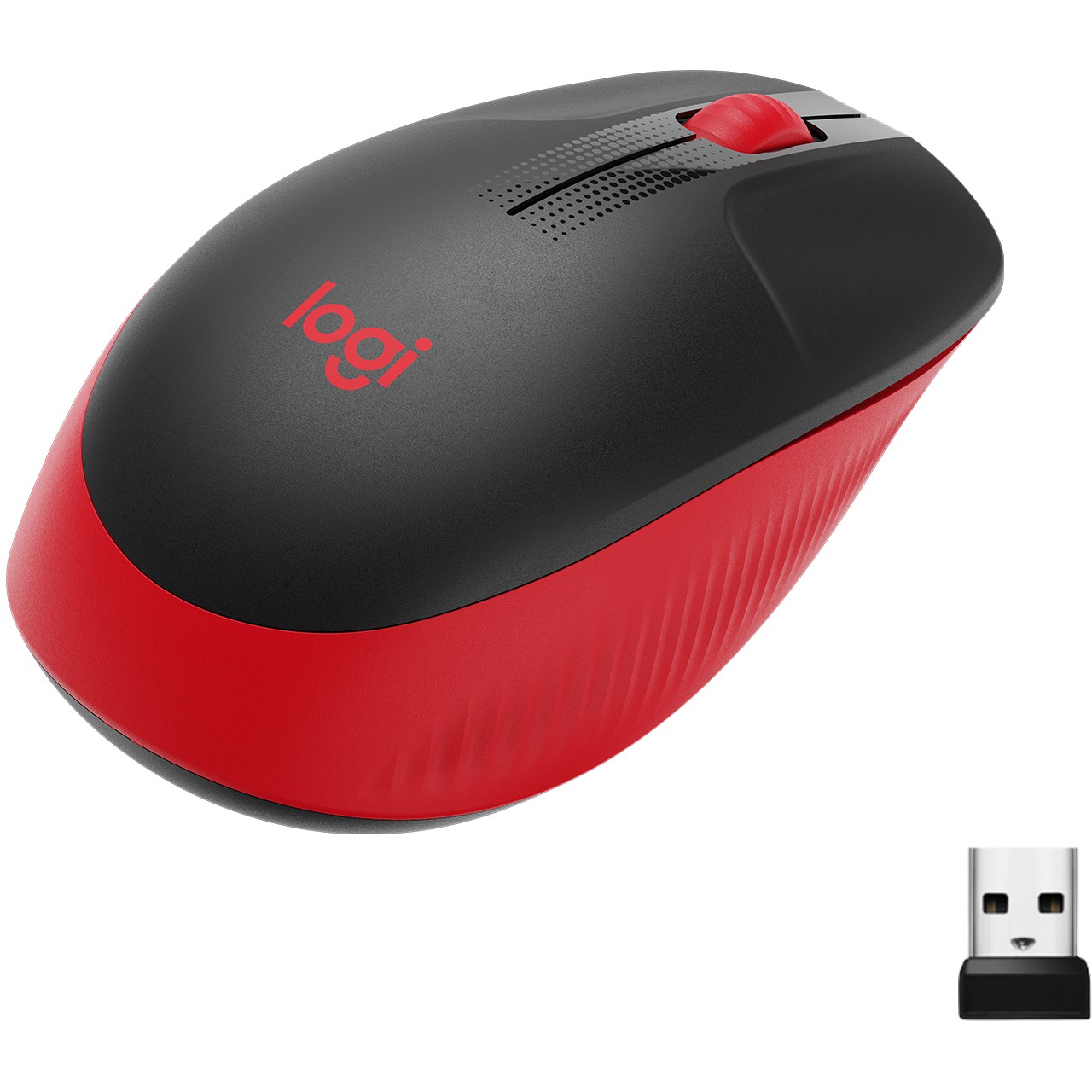 Maus Logitech M190 wireless Red