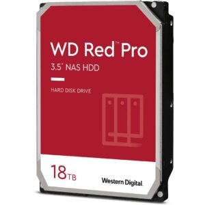 HDD 18TB WD181KFGX RED PRO NAS 7200RPM 512 MB
