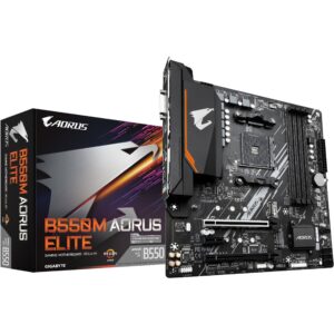 Pllakë amë AMD AM4 Gigabyte B550M AORUS ELITE mATX