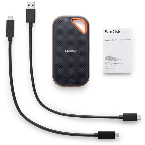 SSD e jashtme 2TB Sandisk Extreme PRO Portable USB 3.2 Gen2x2 Black - Figura 3