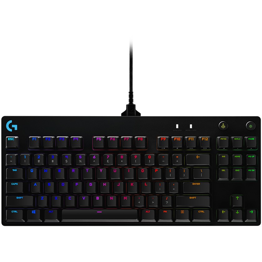 Tastierë Gaming Logitech Pro Mekanike GX Blue / Wired / QWERTZ / German Language - Zezë