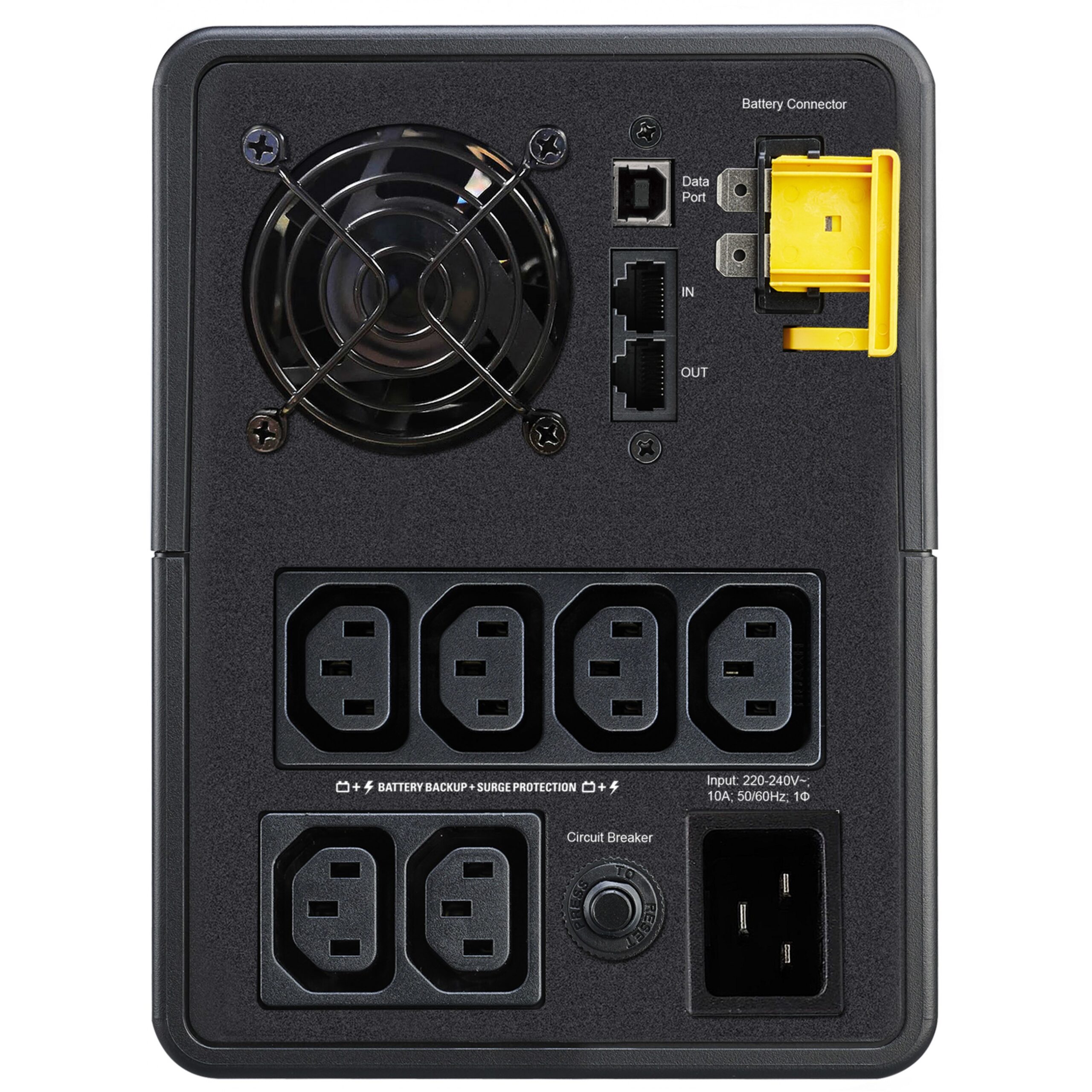 APC Back-UPS BX2200MI – 2200VA 1200W Line-Interactive UPS with AVR, USB Monitoring & 6x IEC Outputs – High Power Backup Protection for Gaming PCs, Workstations and Office Systems - Figura 2