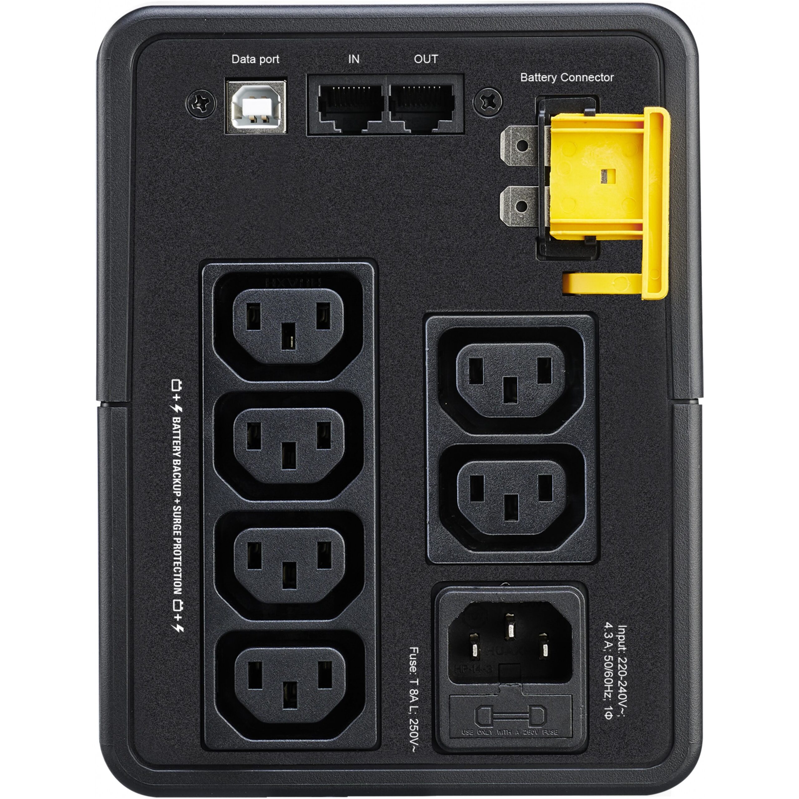 APC BX950MI Back-UPS 950VA 520W Line-Interactive UPS with AVR, 6x IEC outlets and USB monitoring – Reliable backup power for PC, NAS & network devices - Figura 2