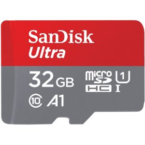 Kartë Memorie SD CARD 32GB SanDisk Ultra MicroSDHC 120MB/s +Adapter
