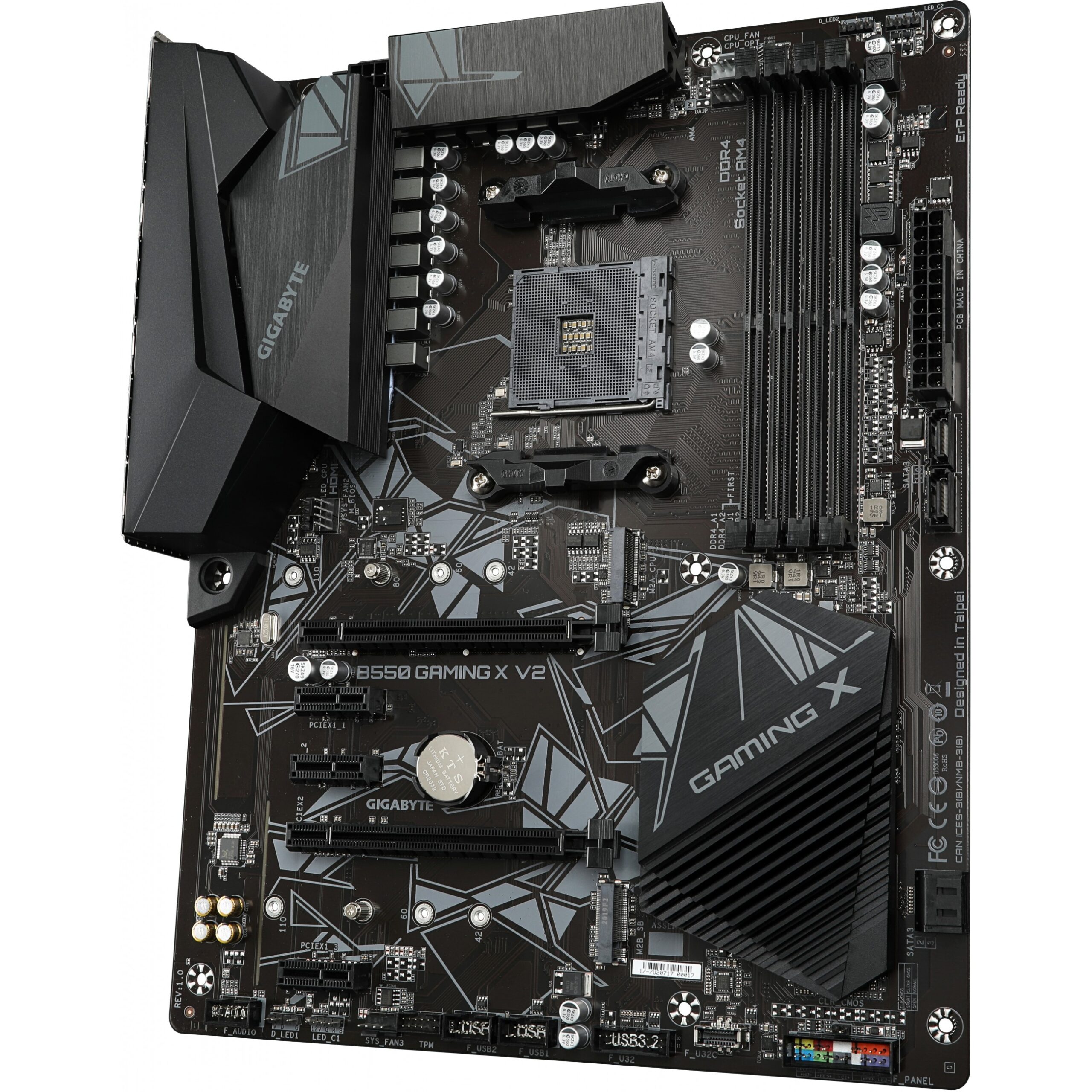 Pllakë Amë AMD AM4 Gigabyte B550 Gaming X V2 / DDR4 / HDMI+DVI - Figura 4