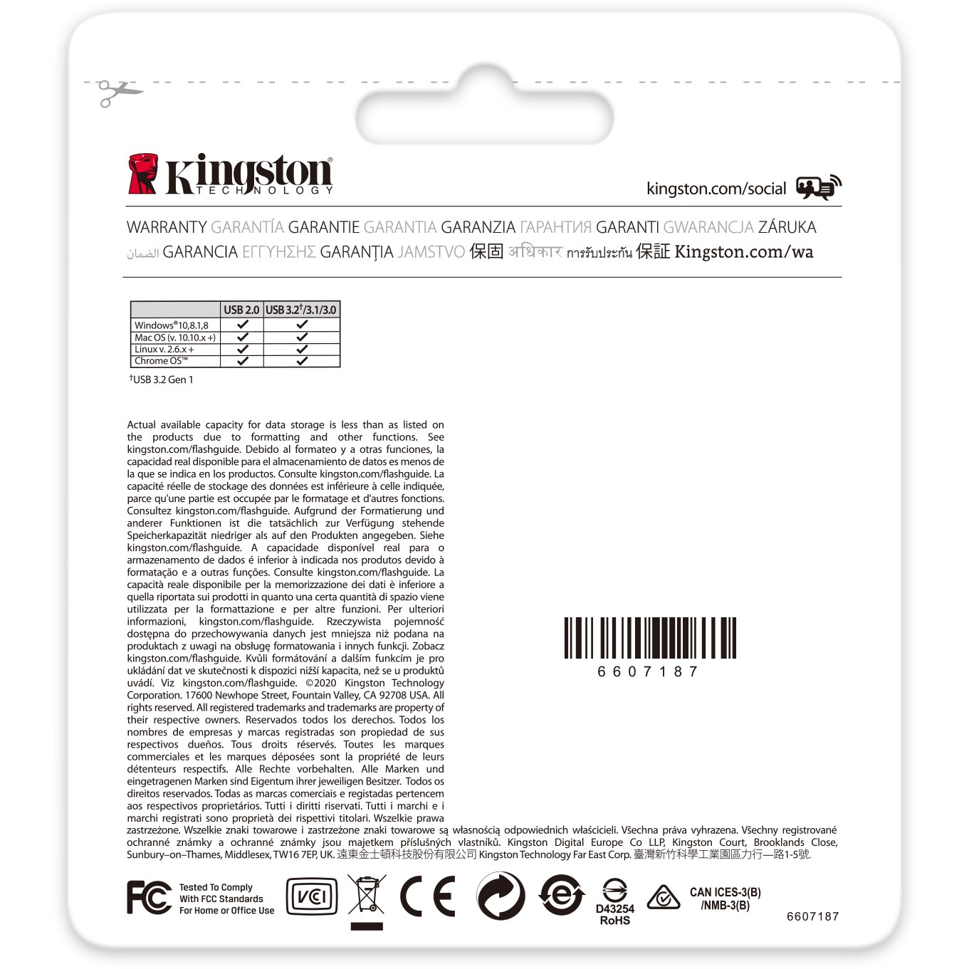USB Flash Drive STICK 128GB USB 3.2 Kingston DataTraveler Kyson - Hiri - Figura 5