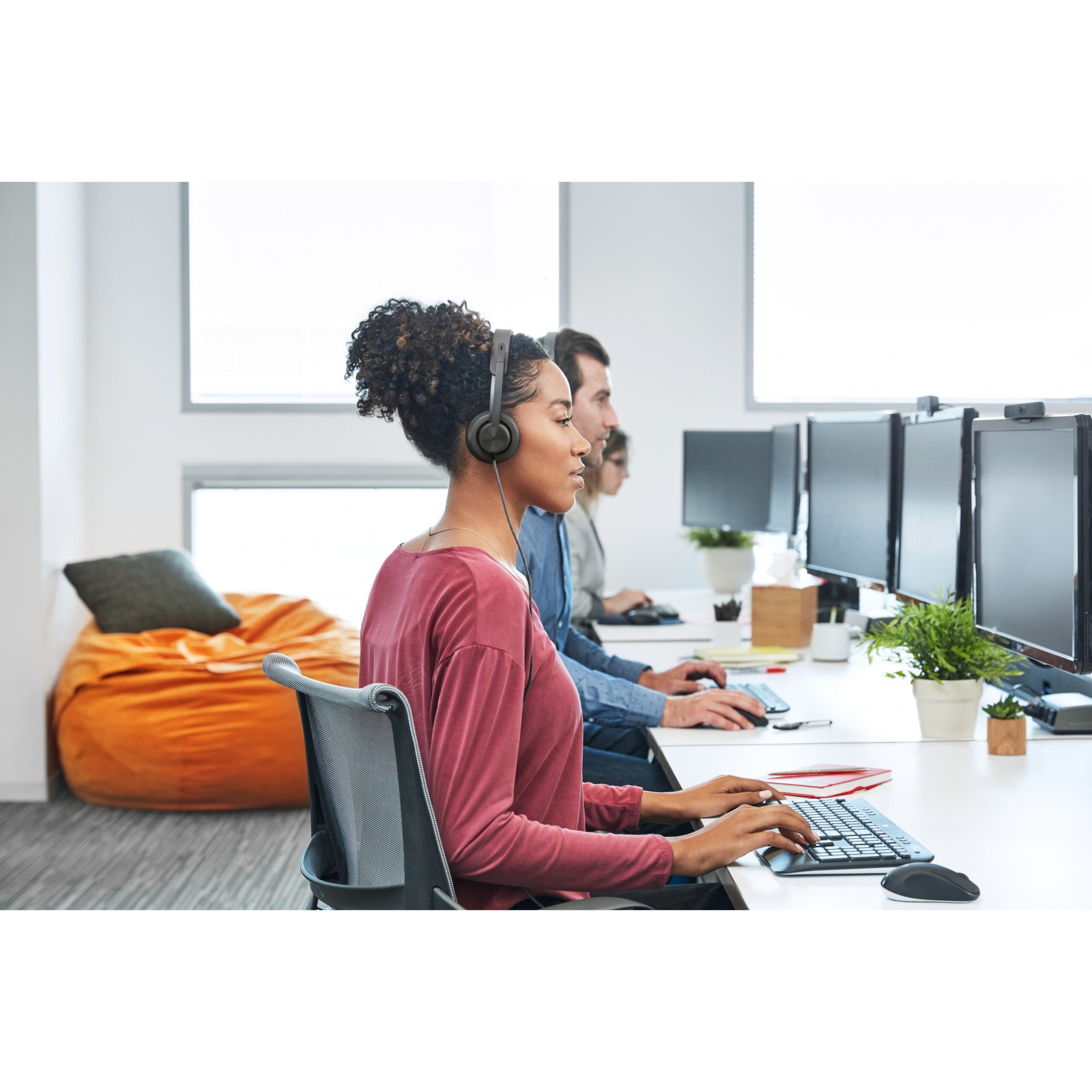 Kufje me Kabllo Logitech / Zone Wired / UC / USB - Zezë - Figura 3