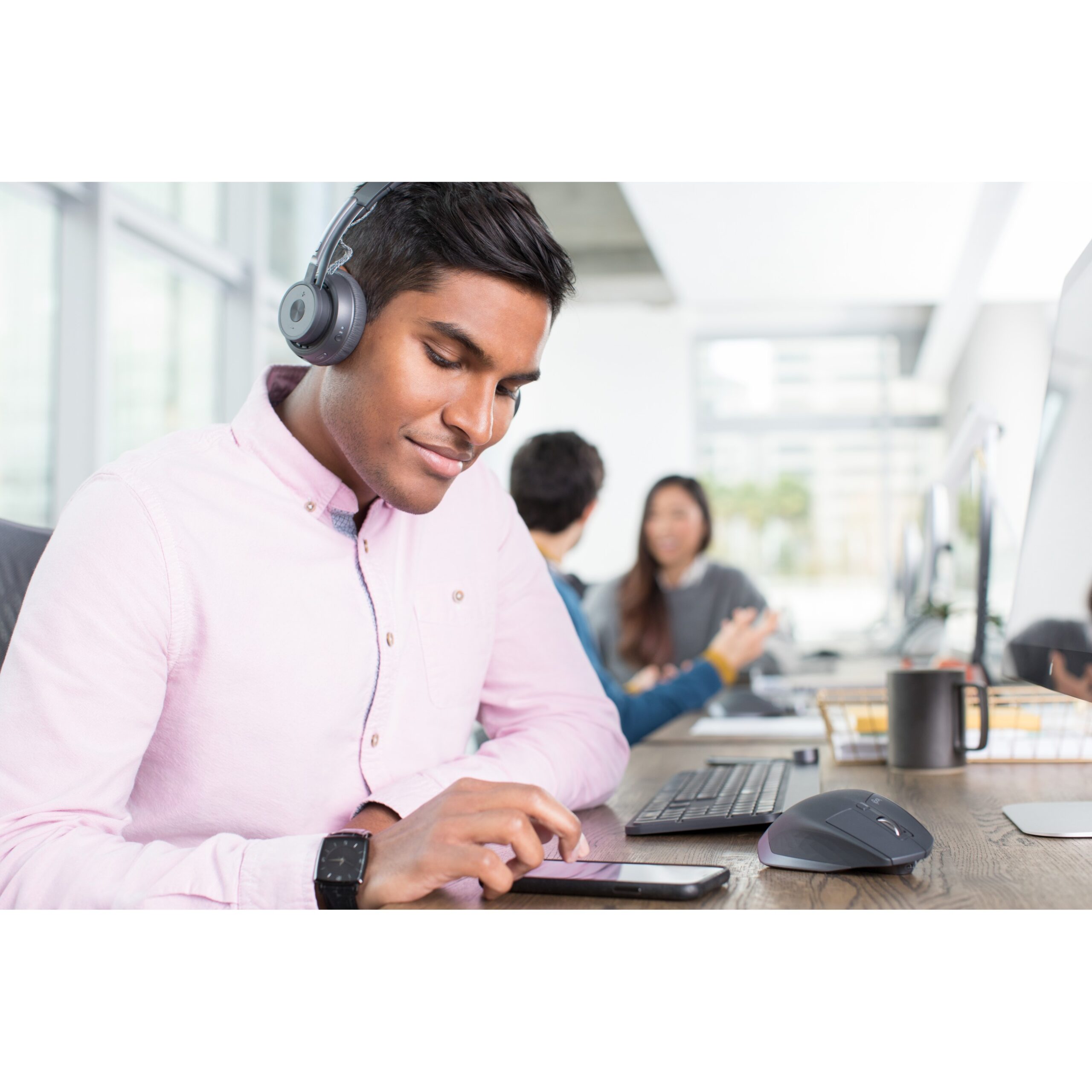Kufje pa kabllo Logitech Headset Zone UC -Zezë - Figura 3