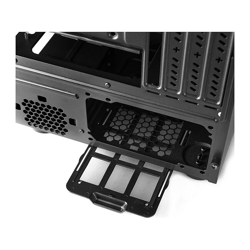 Kasë Mini Chieftec CI-02B-OP Cube - Zezë - Figura 6