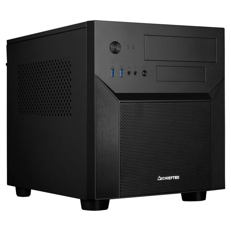 Kasë Mini Chieftec CI-02B-OP Cube - Zezë