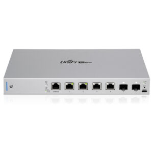 Ubiquiti UniFi Switch XG 6 PoE US-XG-6POE | 4x 10G RJ45 + 2x 10G SFP+ | PoE++ 170W | 60Gbps Non-Blocking | Enterprise 10GbE Rackmount Switch