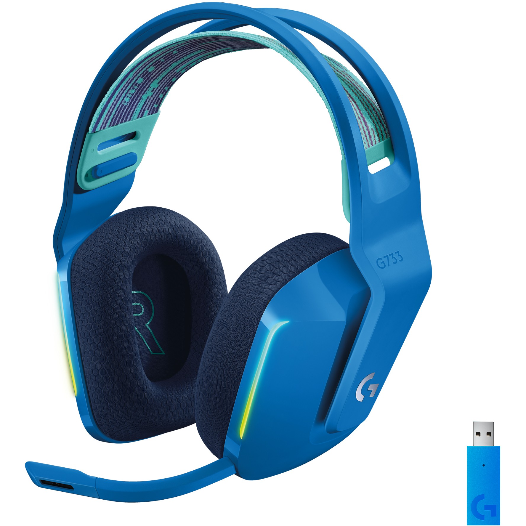 Kufje Logitech G733, të kaltërta