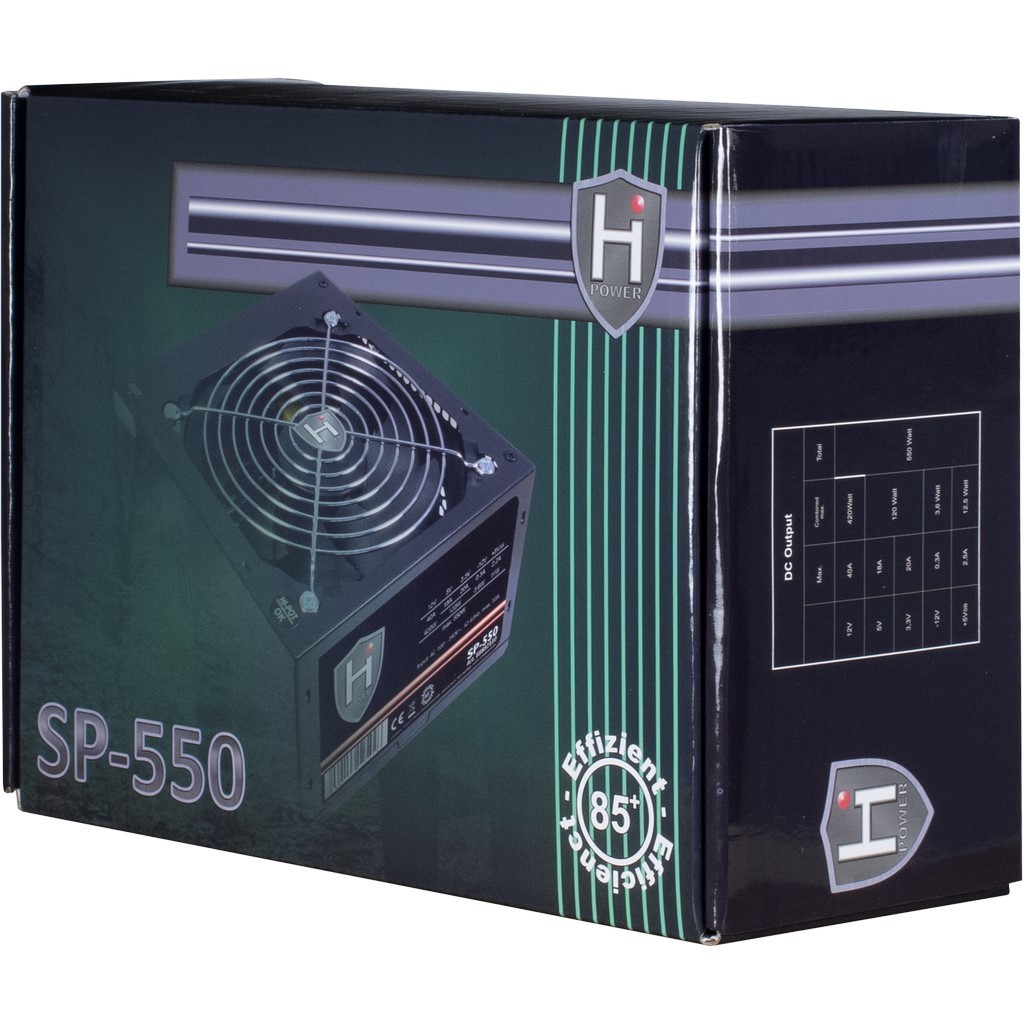 Furnizues Energjie PSU 550W Inter-Tech HIPOWER SP-550 - Figura 4