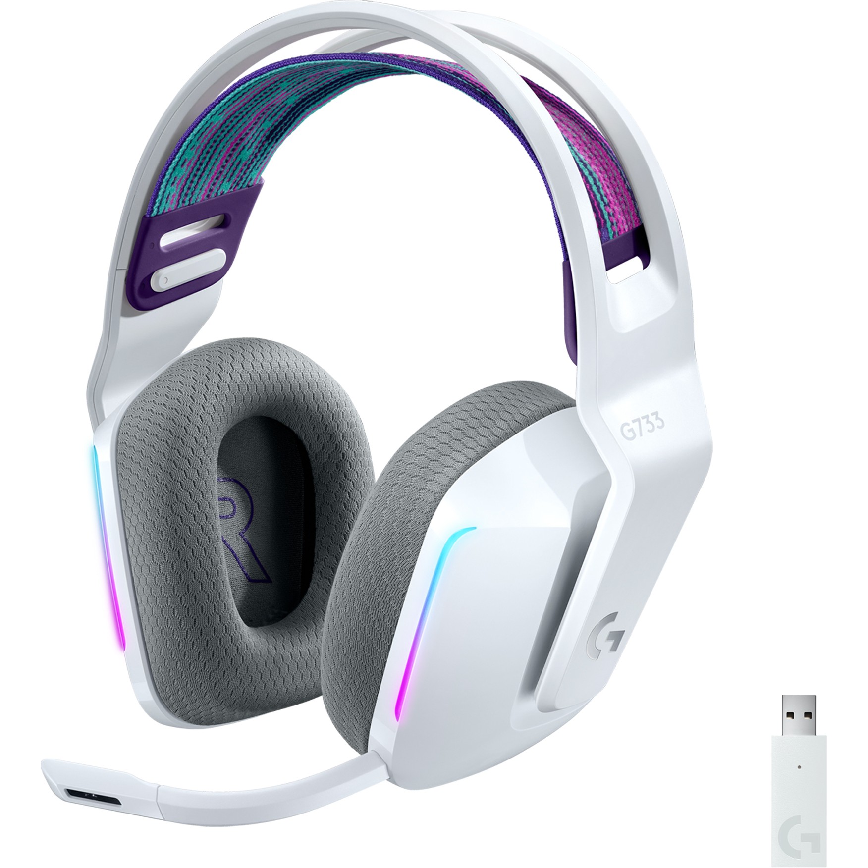 Kufje Gaming Logitech Headset G G733 LIGHTSPEED Wireless RGB