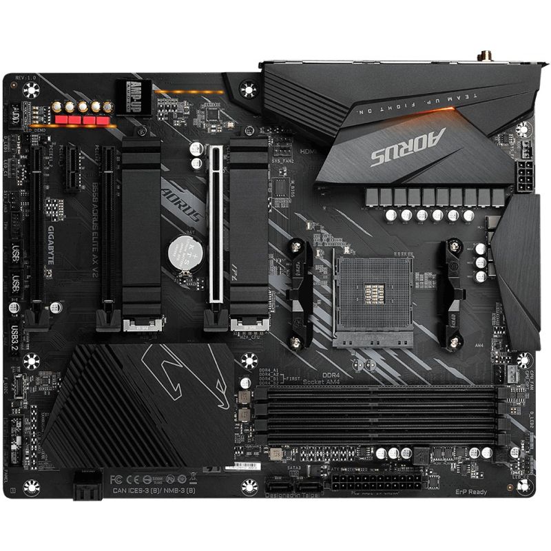 Pllakë Amë AMD AM4 Gigabyte B550 AORUS ELITE AX V2 / DDR4 / HDMI+DP - Figura 2