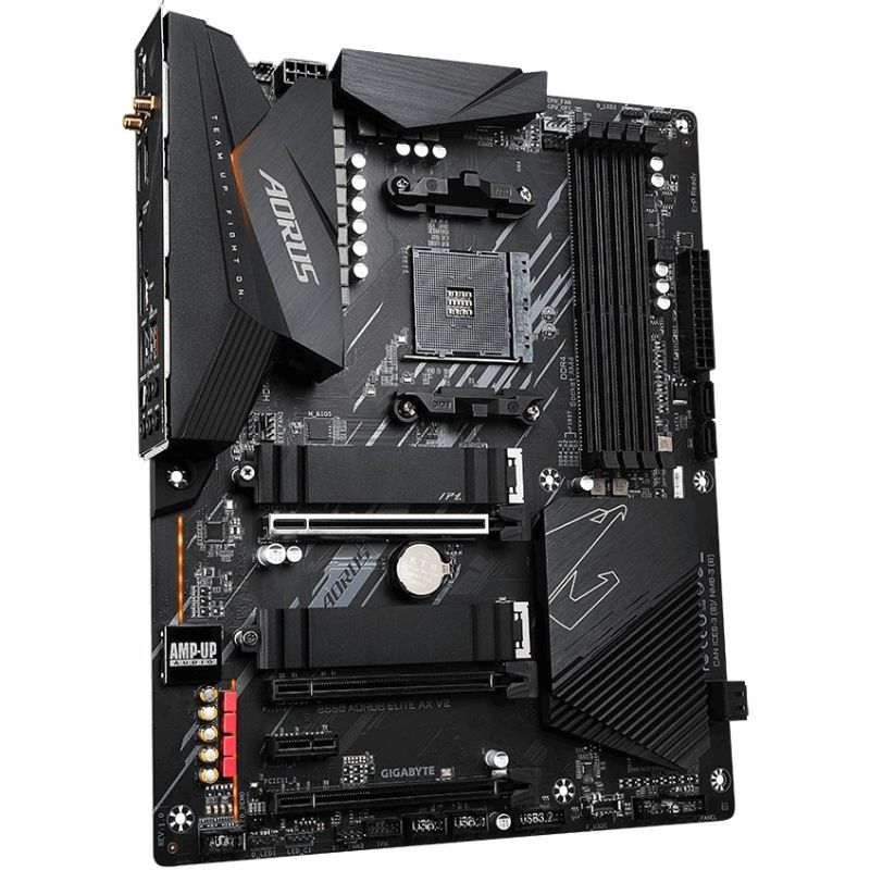 Pllakë Amë AMD AM4 Gigabyte B550 AORUS ELITE AX V2 / DDR4 / HDMI+DP - Figura 3
