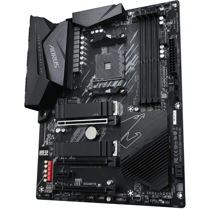 Pllakë Amë AMD AM4 Gigabyte B550 AORUS ELITE AX V2 / DDR4 / HDMI+DP - Figura 4