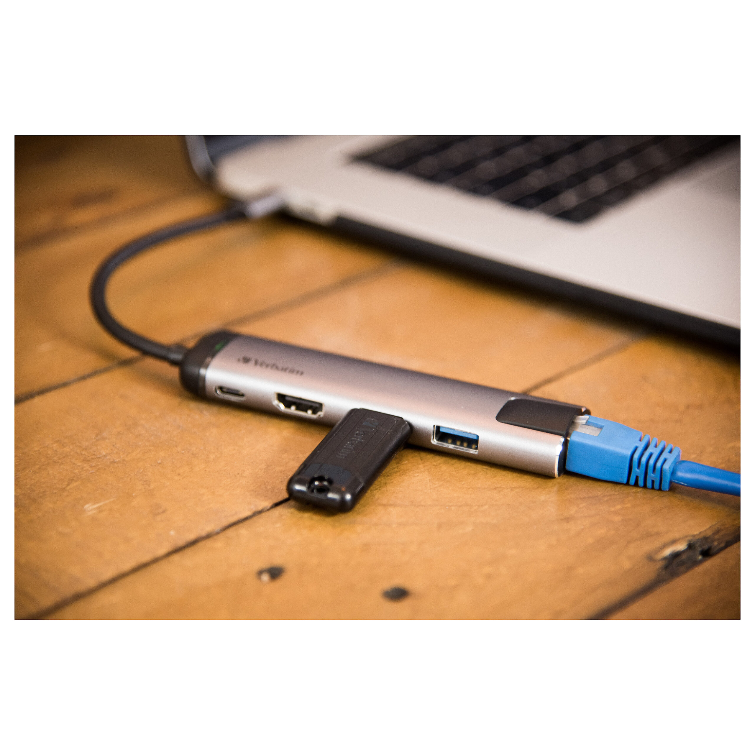 HUB Verbatim / USB-C / 5-Port / 2x USB 3.0 / USB-C / HDMI / Ethernet / Passive - Figura 3