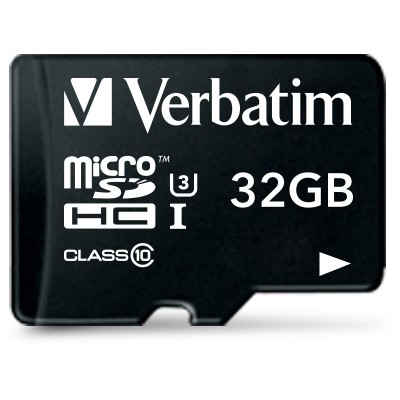 Kartë Memorie SD CARD 32GB Verbatim Pro MicroHC 90MB/s +Adapter - Figura 2