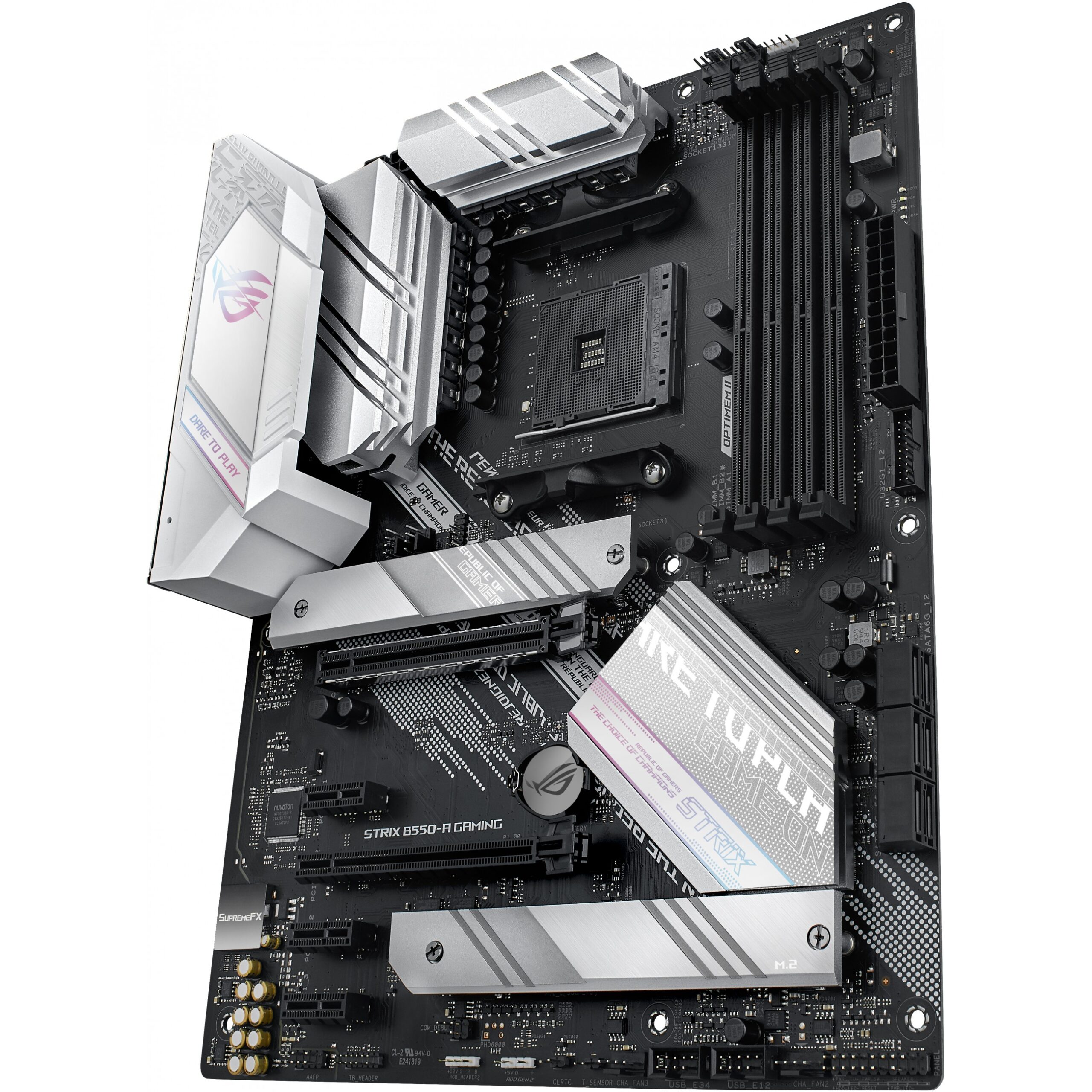 Pllakë Amë AMD AM4 ASUS ROG STRIX B550-A GAMING / DDR4 / HDMI+DP - Figura 5