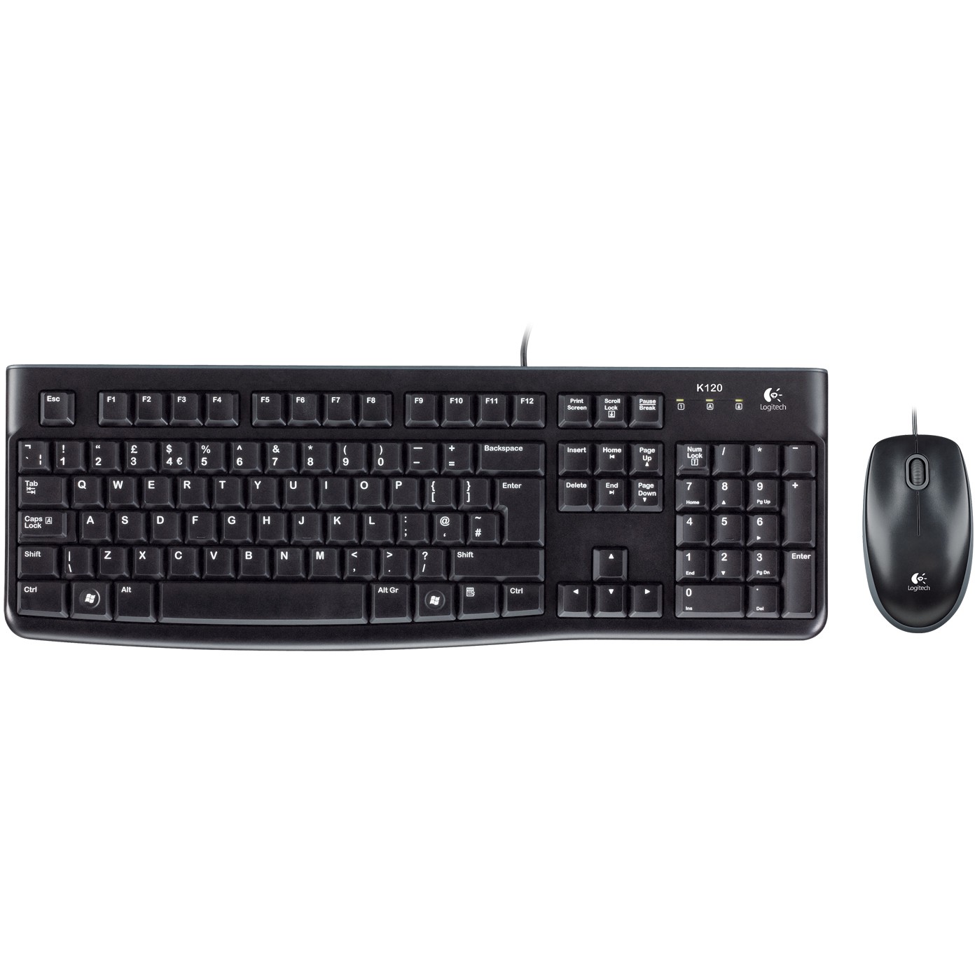 Combo (Tastierë & Maus) Logitech MK120 QWERTY US - Figura 2