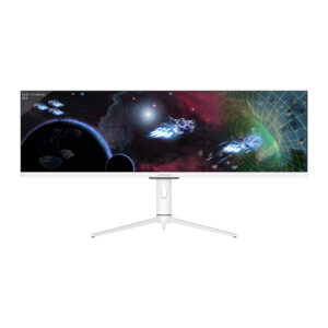 Monitor Gaming LC-Power LC-M44-DFHD-120 / 43.8" / Double Full HD IPS-ADS / 120 Hz / 1 ms / HDMI+USB+DP - Bardhë