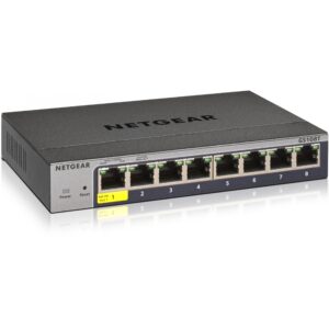 Switch 8P Netgear GS108Tv3 M RM