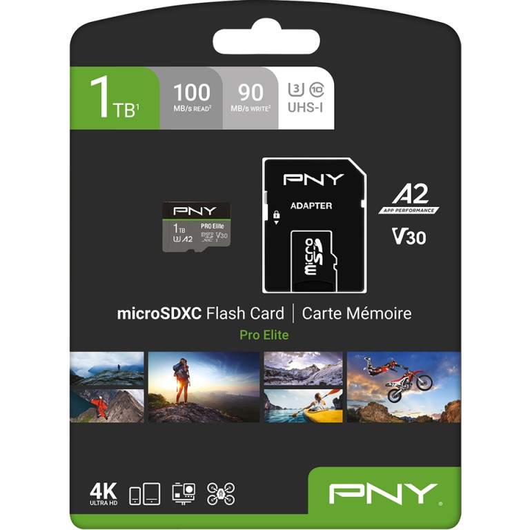 Kartë Memorie SD CARD 1TB PNY Pro Elite MicroXC 100MB/s - Figura 3