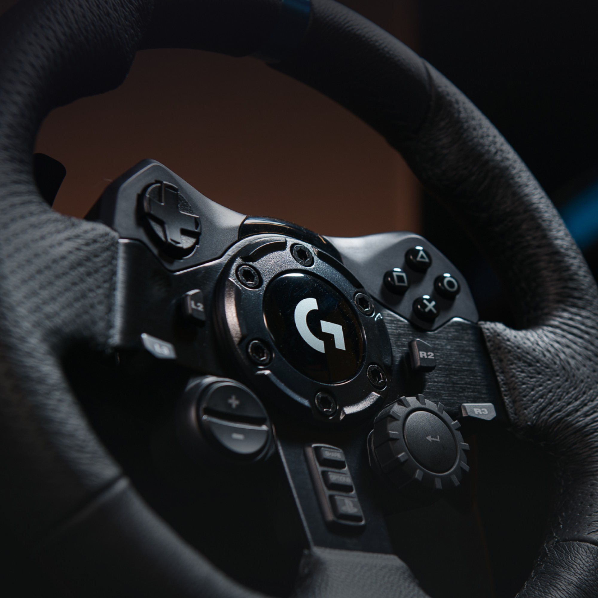 Timon & Pedale Logitech G G923 - PC - PlayStation / e zezë - Figura 3