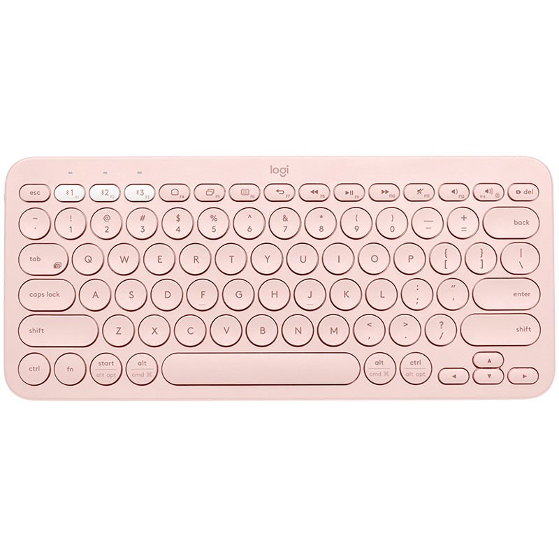 Tastierë pa kabllo Logitech K380 / QWERTZ - Rozë